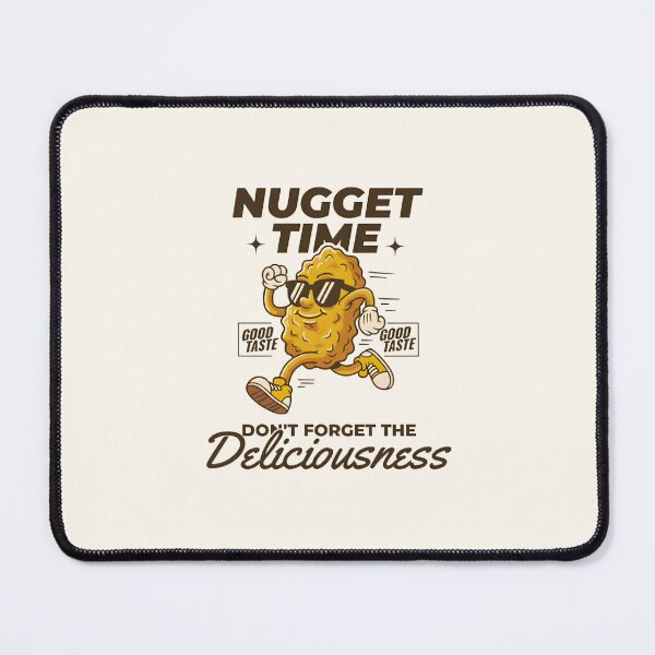 Item preview, Nugget Time | Retro Chicken Nugget Cartoon designed and sold by HoopeStylee.