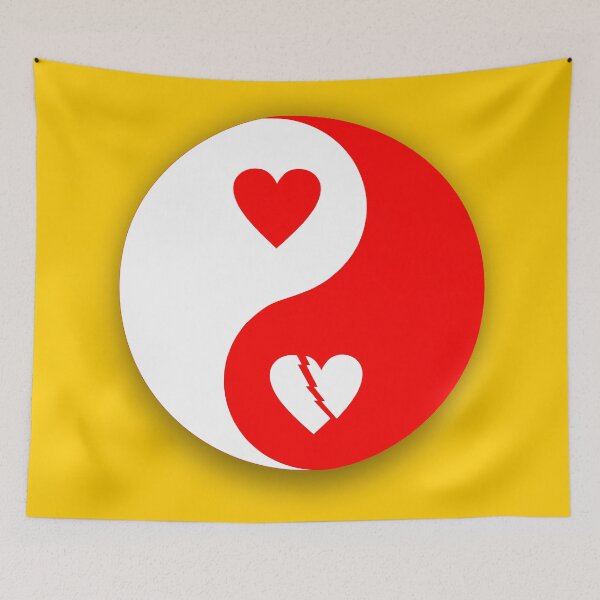 Item preview, YIN YANG OF LOVE (#FFCC00) designed and sold by Marlon Oseguera.