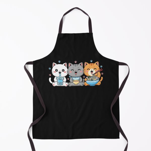 Item preview, Anime Boba Tea Bubble Tea Gaming Gamer Ramen Cat designed and sold by cawtoon.