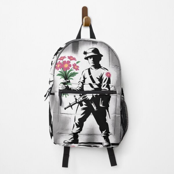Item preview, Banksy Soldier Flower Gun vintage designed and sold by martin max.