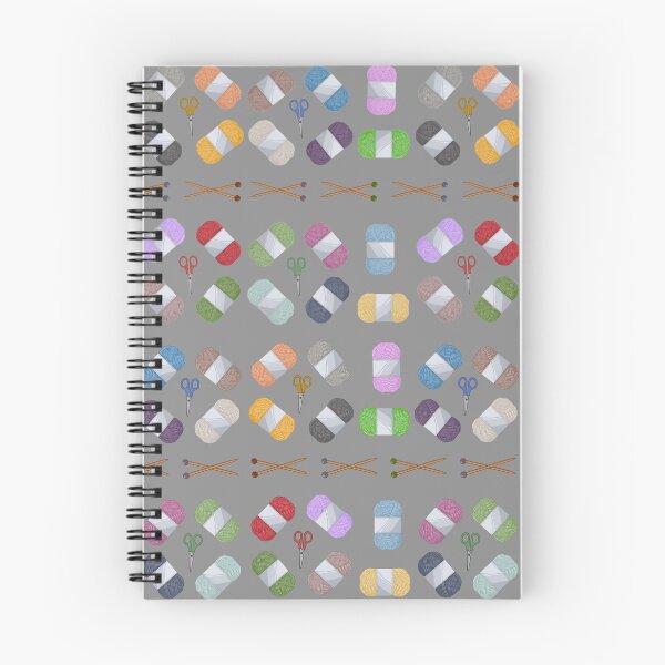 Item preview, Colorful Yarn & Knitting Tools Pattern – Craft Lover Design designed and sold by Vibe Check Central.