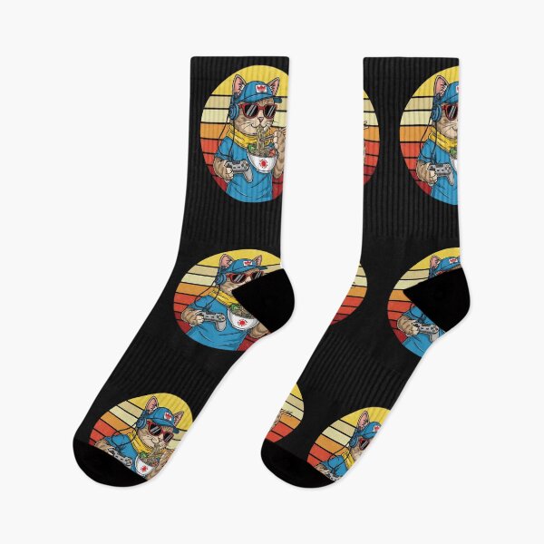 Artikelvorschau, Anime Ramen Katze Retro Japanische Nudeln Kawaii Katze entworfen und verkauft von cawtoon.