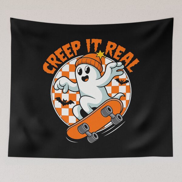 Item preview, Halloween Creep It Real Ghost Boy Fall Season designed and sold by Bandikonsalez.