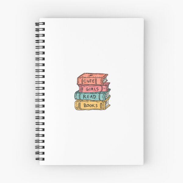 Item preview, cute girls read books designed and sold by ramenoodlehead.