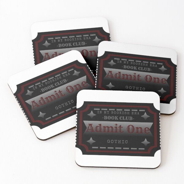 Item preview, Gothic Bookish Era Ticket designed and sold by Vanah Gwyn.