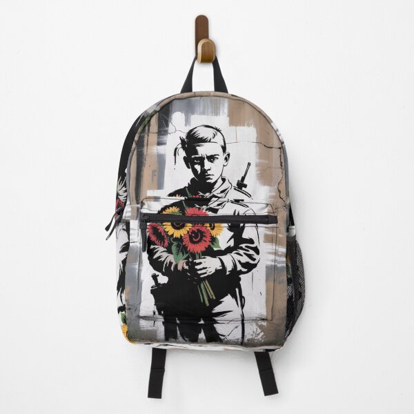 Item preview, Banksy Soldier Flower Gun vintage designed and sold by martin max.