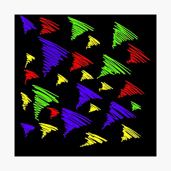 Item preview, Colourful tornados designed and sold by greentiger1.