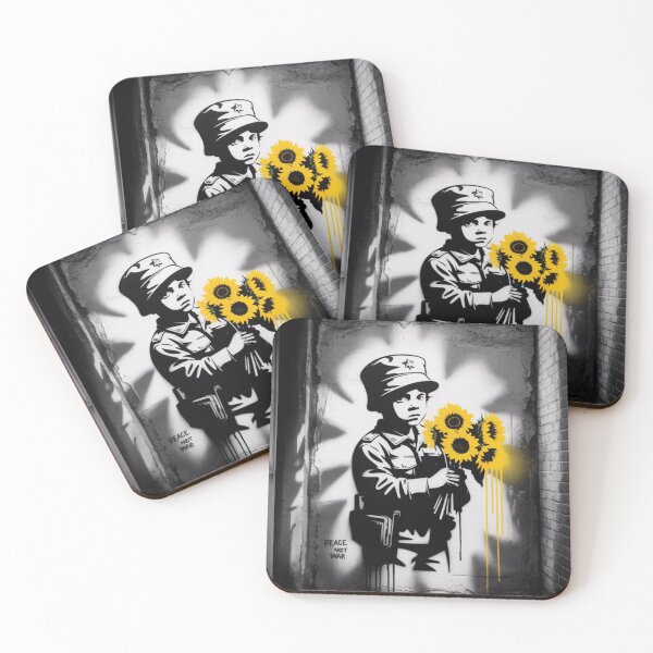 Item preview, Banksy Soldier Flower Gun vintage designed and sold by martin max.