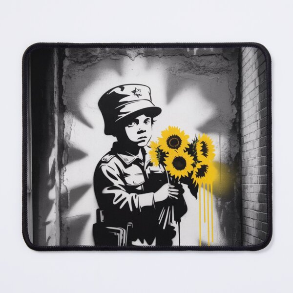 Item preview, Banksy Soldier Flower Gun vintage designed and sold by martin max.