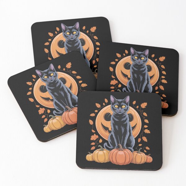 Item preview, Black Cat Halloween Pumpkin designed and sold by ValerieRodrigue.