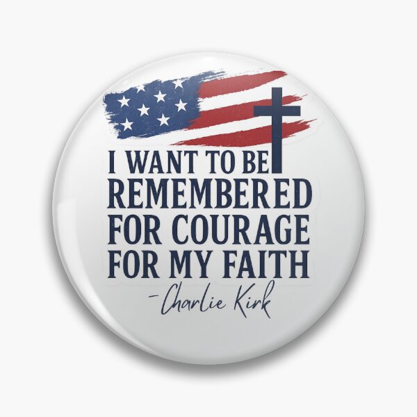 Item preview, I Want to Be Remembered for Courage for my Faith designed and sold by booterbuilt.