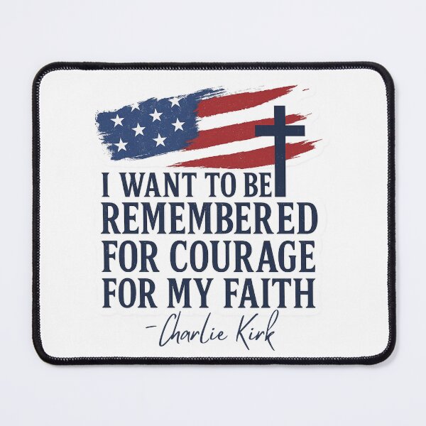 Item preview, I Want to Be Remembered for Courage for my Faith designed and sold by booterbuilt.
