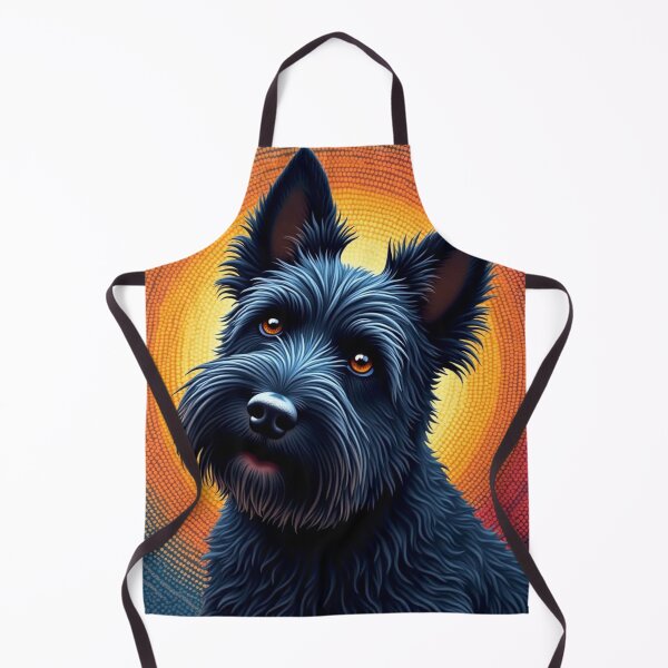 Item preview, Scottish Terrier Textured Fur and Fiery Eyes designed and sold by Wags & Tails.