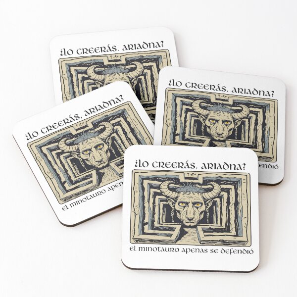 Item preview, Based on the story "The House of Asterion" by Jorge Luis Borges designed and sold by Filologica.