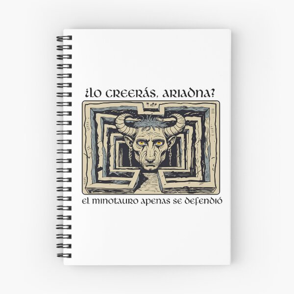 Item preview, Based on the story "The House of Asterion" by Jorge Luis Borges designed and sold by Filologica.