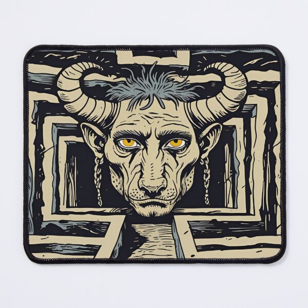 Item preview, Based on the story "The House of Asterion" by Jorge Luis Borges designed and sold by Filologica.