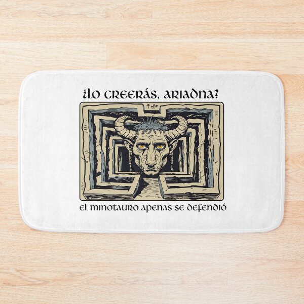 Item preview, Based on the story "The House of Asterion" by Jorge Luis Borges designed and sold by Filologica.