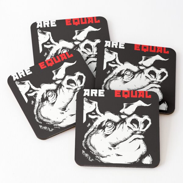 Item preview, All Animals Are Equal (Dark) designed and sold by BeginValentijn.