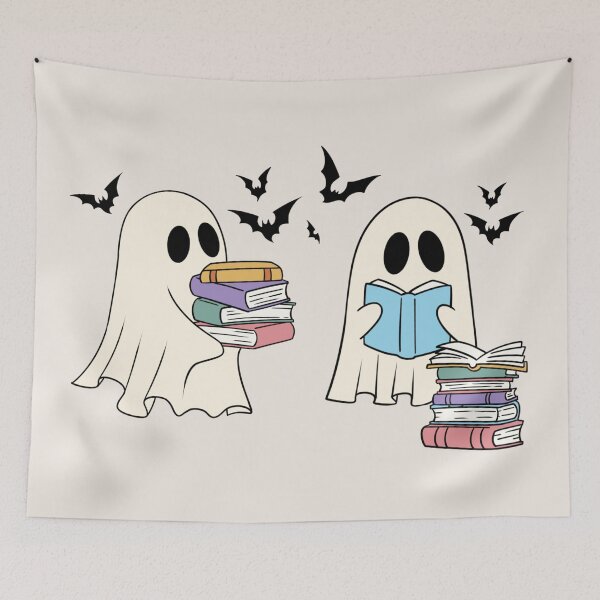 Item preview, Spooky BOOks designed and sold by Onehappyhook.