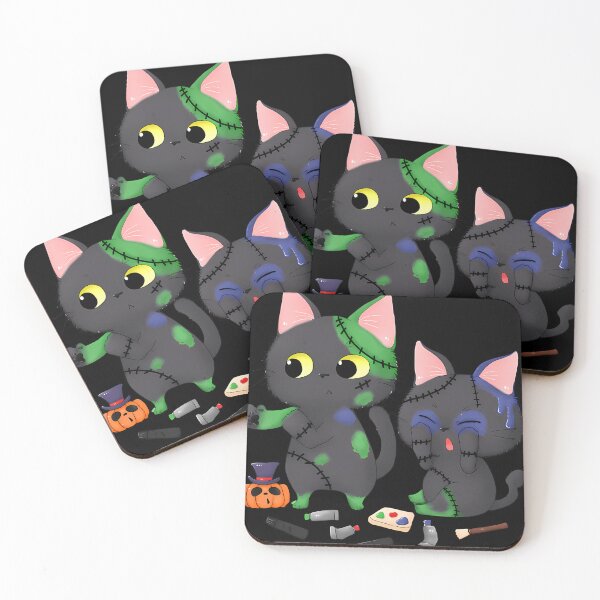 Item preview, Halloween Zombie Kittens designed and sold by gourpmerzihd.