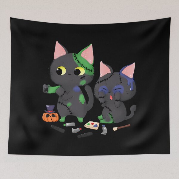 Item preview, Halloween Zombie Kittens designed and sold by gourpmerzihd.