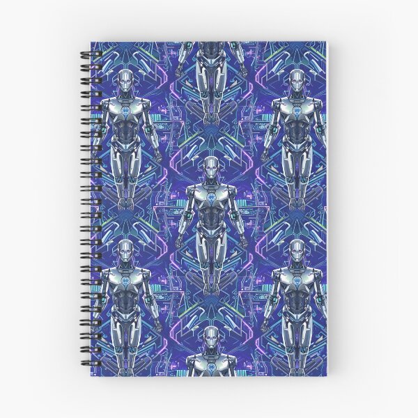 Item preview, Kaleidoscope Circuit | Futuristic Robot Pattern designed and sold by nhk999.