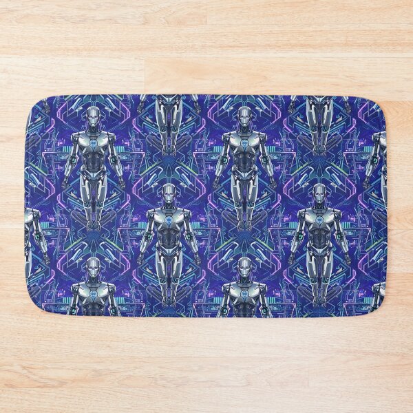Item preview, Kaleidoscope Circuit | Futuristic Robot Pattern designed and sold by nhk999.