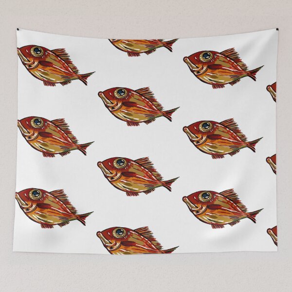 Item preview, Golden eyed snapper fishing for angler designed and sold by tayaan.
