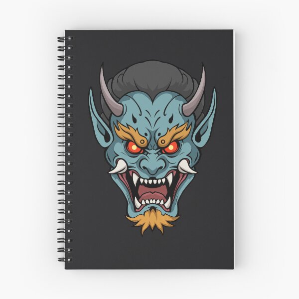 Item preview,  "Raging Oni Demon" Japanese-Style Mask Art designed and sold by AtanichiStore.