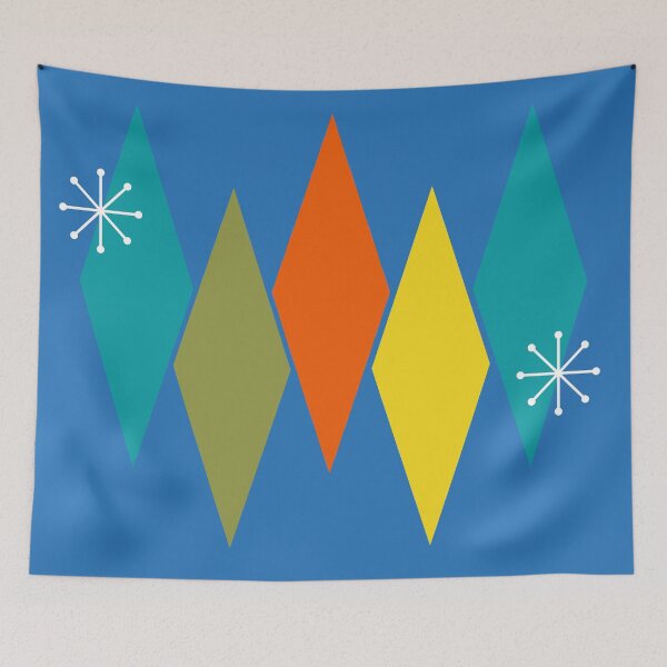 Item preview, Abstract Geometric Colorful Pattern Featuring Varied Shapes and Clean Design designed and sold by Rue Market.
