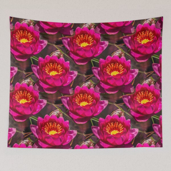 Item preview, Beautiful pattern of water lily  designed and sold by ivanoel.