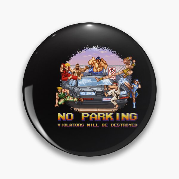 Item preview, No Parking Violators Will Be Destroyed designed and sold by MagnusSnicker.
