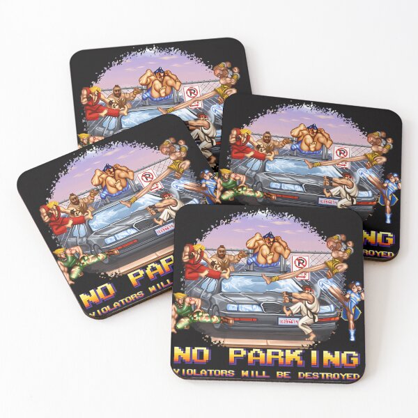 Item preview, No Parking Violators Will Be Destroyed designed and sold by MagnusSnicker.