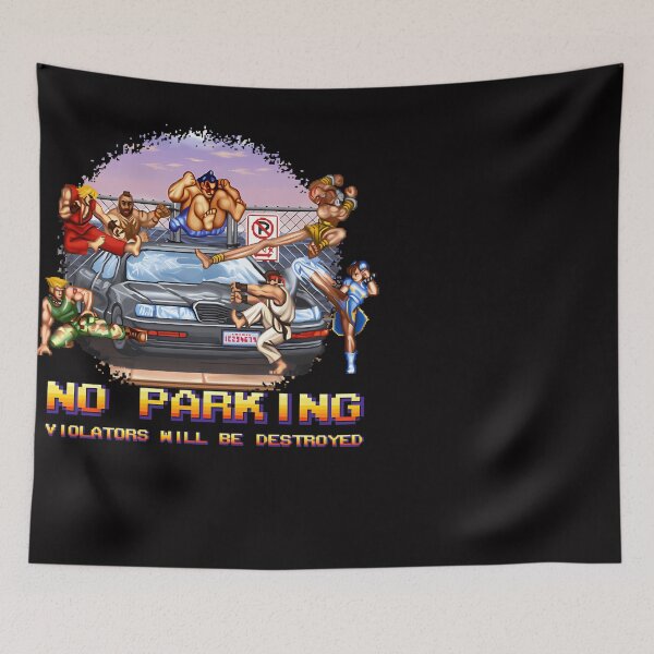 Item preview, No Parking Violators Will Be Destroyed designed and sold by MagnusSnicker.