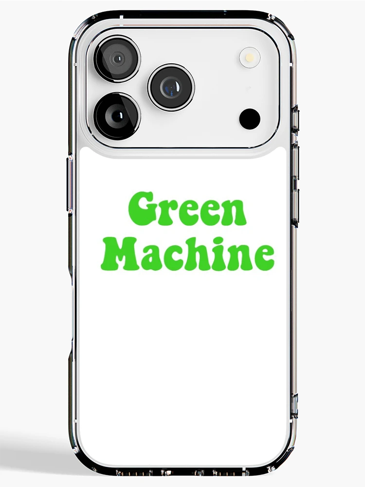 Thumbnail 1 of 5, iPhone Case, Green Machine designed and sold by Katherina Acosta.