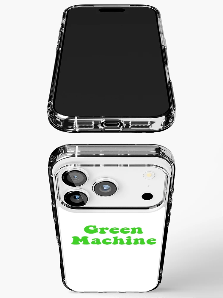 Thumbnail 3 of 5, iPhone Case, Green Machine designed and sold by Katherina Acosta.