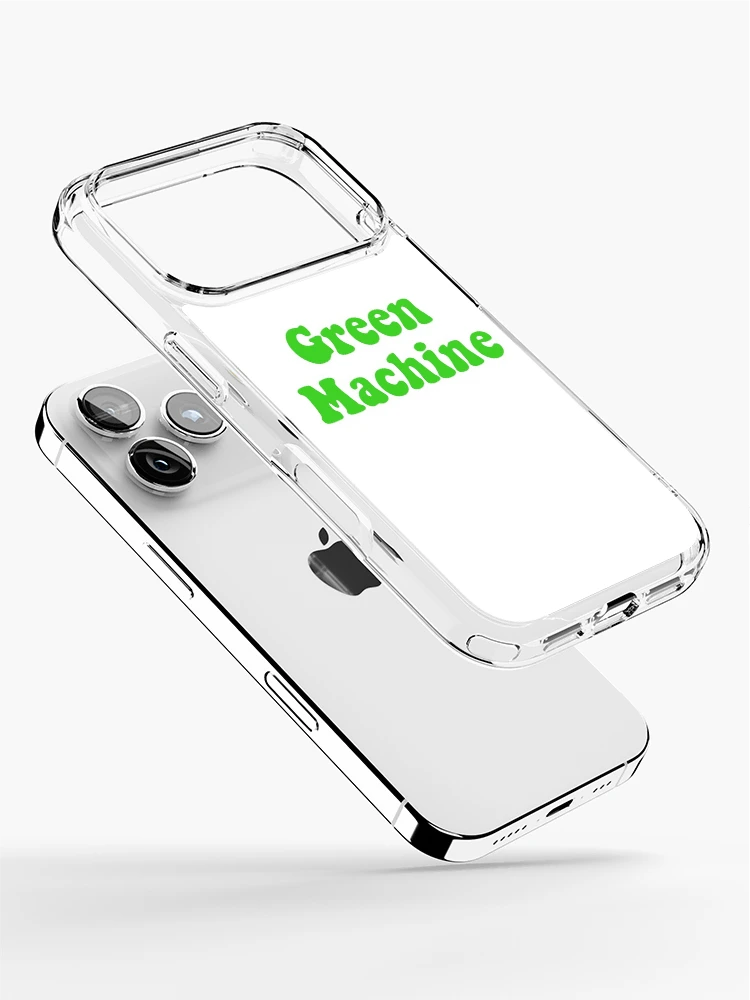 Thumbnail 2 of 5, iPhone Case, Green Machine designed and sold by Katherina Acosta.
