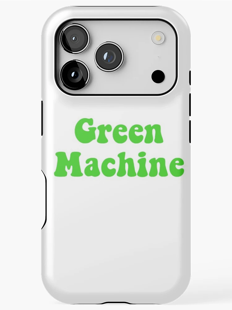 Thumbnail 1 of 4, iPhone Case, Green Machine designed and sold by Katherina Acosta.