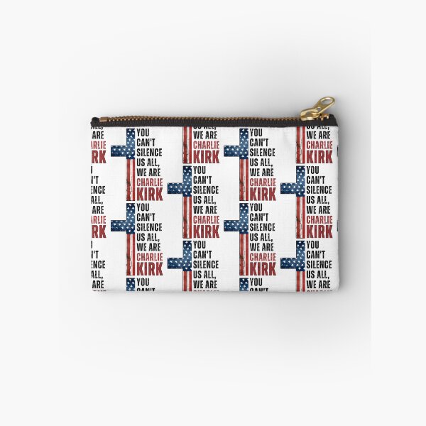 Item preview, You Can't Silence Us All, We are Charlie Kirk designed and sold by Roy & Tiffany.