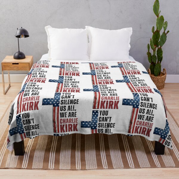 Item preview, You Can't Silence Us All, We are Charlie Kirk designed and sold by Roy & Tiffany.