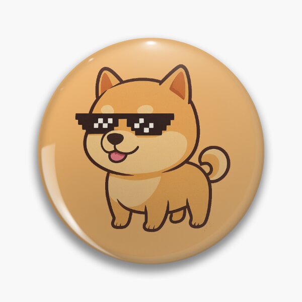 Item preview, Doge Meme Chibi Sticker – What’s Up designed and sold by Cube-Man.