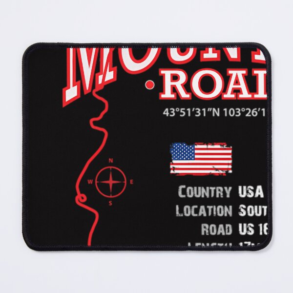 Item preview, Iron Mountain Road South Dakota Usa Trail Sticker designed and sold by MagnusSnicker.