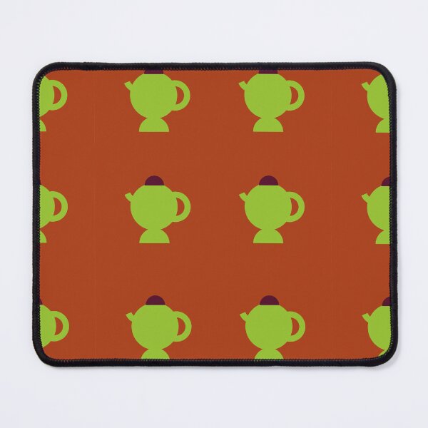 Item preview, Tea pot pop art green and brown exploration #4 designed and sold by SOUNDtoBy-THoR.