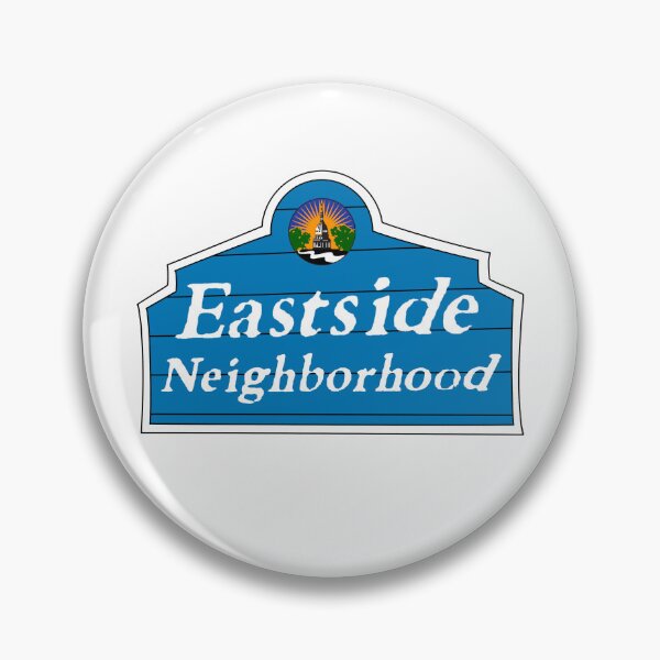 Item preview, Eastside Neighborhood sign designed and sold by AlwaysAmara.