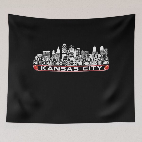 Item preview, Kansas City Football Team 23 Player Roster, Kansas City Skyline designed and sold by RosellaPagac.