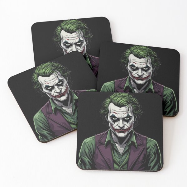 Item preview, Joker – Dark Portrait Villain Art designed and sold by JuniorDavila.