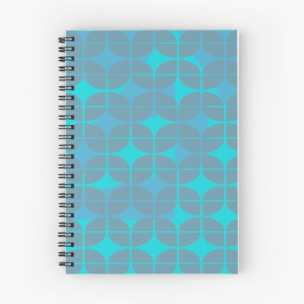 Item preview, Light blue pyramid on blue background with tessellated greyblue cover designed and sold by SOUNDtoBy-THoR.