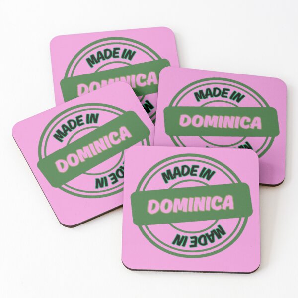 Item preview, made in dominica stamp green designed and sold by Islandflowers.