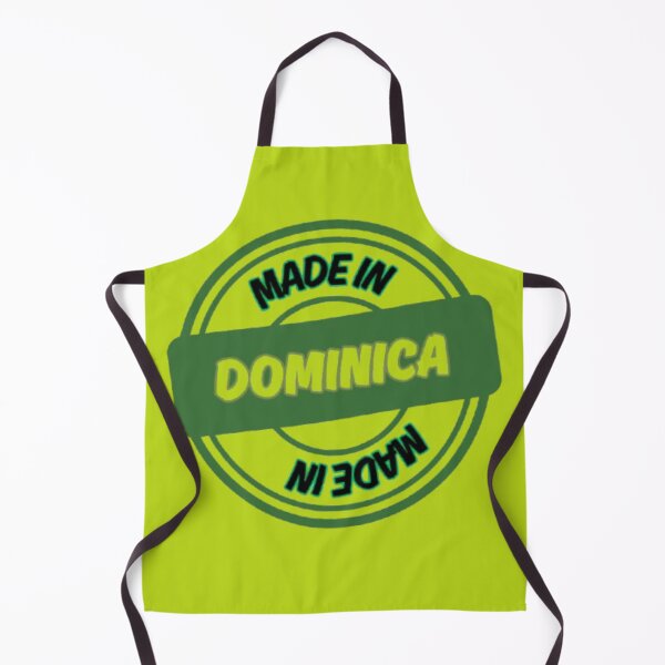 Item preview, made in dominica stamp green designed and sold by Islandflowers.