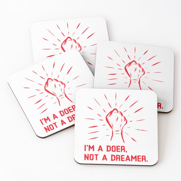 Item preview, I'm A Doer! Not A Dreamer! designed and sold by MNY-MERCH.